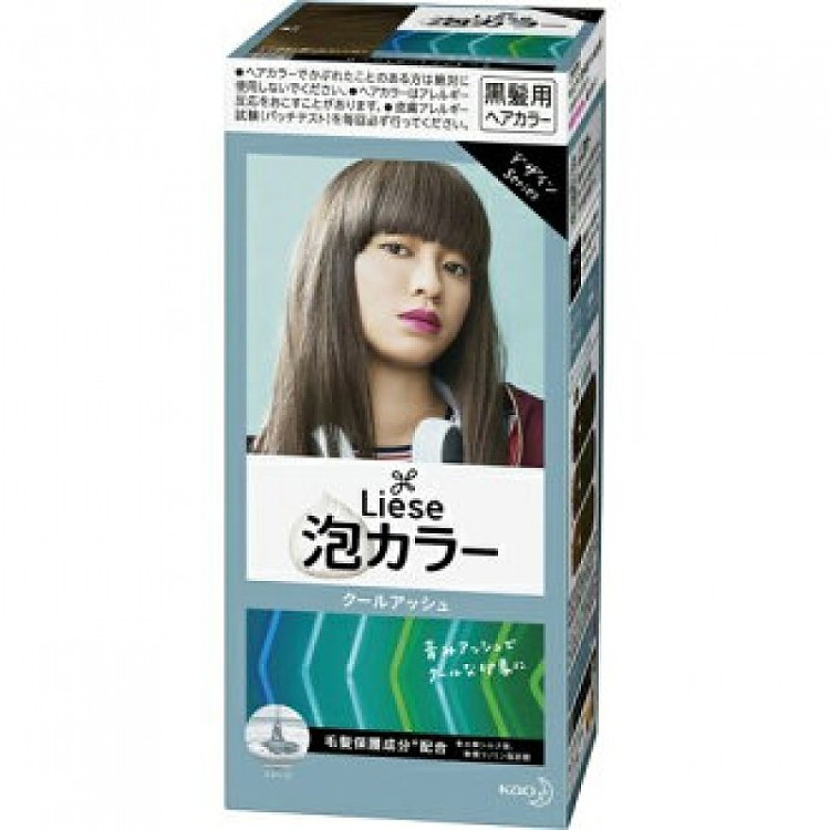 kao-bubble-hair-dye-platinum-light-camel-1