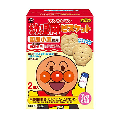 不二家 面包超人婴儿饼干 5pcs 95g