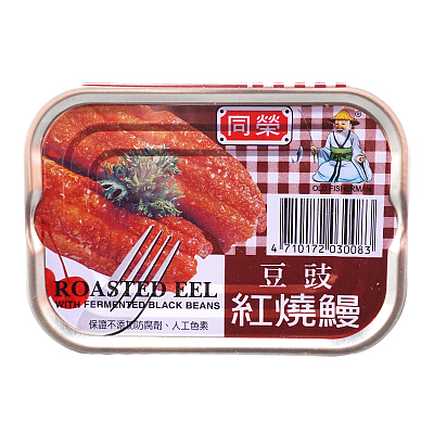 同荣 鳗鱼罐头 豆豉红烧鳗 100g
