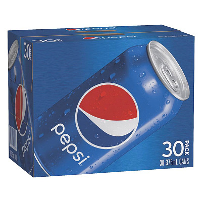 【整箱】Pepsi 百事可乐 375ml*30罐/箱