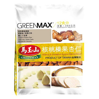 马玉山 核桃榛果杏仁 30g*12包入