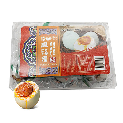4 Food 咸鸭蛋 6颗入 约380g