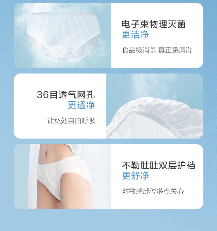 cotton-times-womens-disposable-panties-cotton-sterilization-suit-m-size-3-bags-applicable-hip-circumference-85-93cm-5
