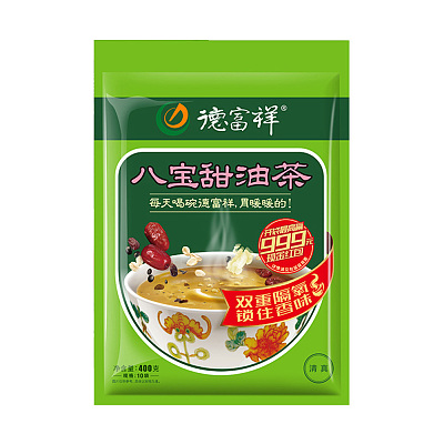 德富祥 八宝甜油茶 10袋 400g