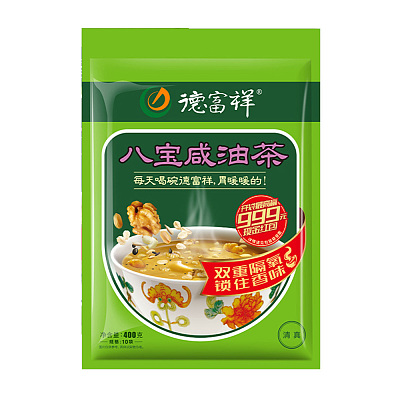 德富祥 八宝咸油茶 10袋 400g