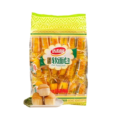 达利园 软面包 香橙味 18枚 360g