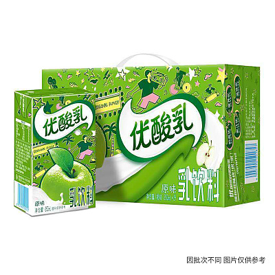 【整箱】伊利 优酸乳 原味 250ml*24