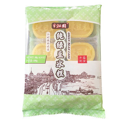 【冻】半淞园 纯绿豆冰糕 6个入 180g