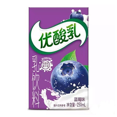 伊利 优酸乳 蓝莓味 250ml