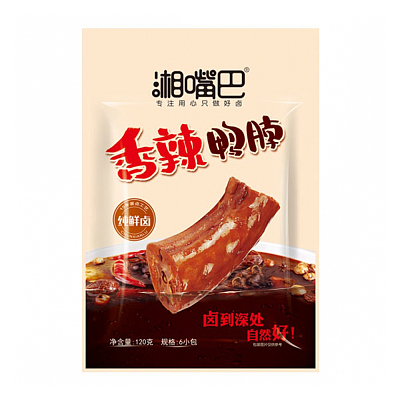 湘嘴巴 香辣鸭脖 120g