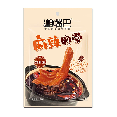 湘嘴巴 麻辣鸭掌 105g