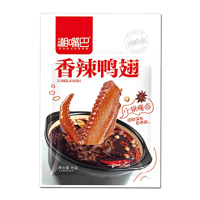 湘嘴巴 香辣鸭翅 95g