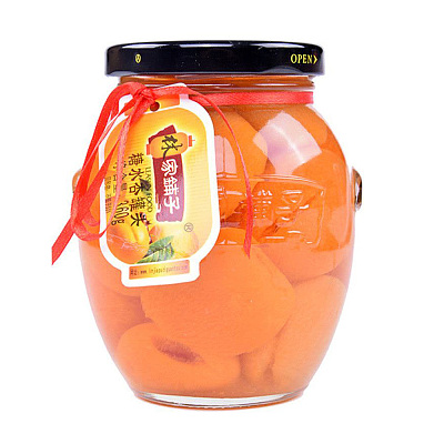 林家铺子 糖水杏罐头 360g