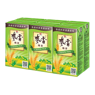 统一 麦香绿茶 300ml*6pk