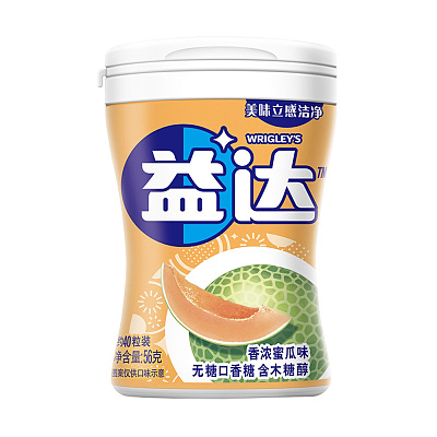 益达 木糖醇口香糖 香浓蜜瓜味 40粒