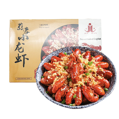 【冻】佳健 小龙虾 蒜蓉味 900g