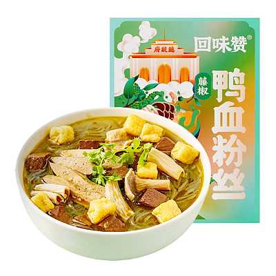 回味赞 鸭血粉丝汤 藤椒味 239.5g