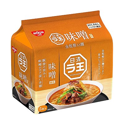 日清 霸王味增面 108g*5袋/包