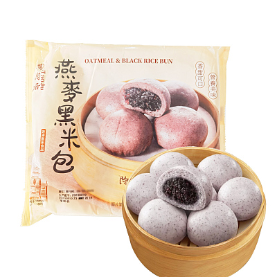 【冻】陶陶居 燕麦黑米包 337.5g