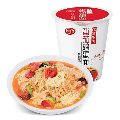 海福盛 番茄鸡蛋面 70g