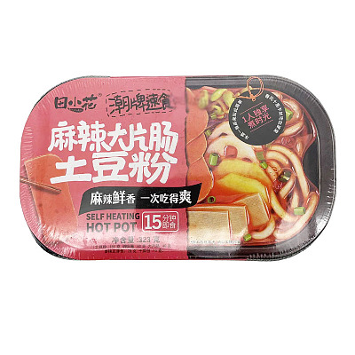 田小花 麻辣大片肠土豆粉 323g