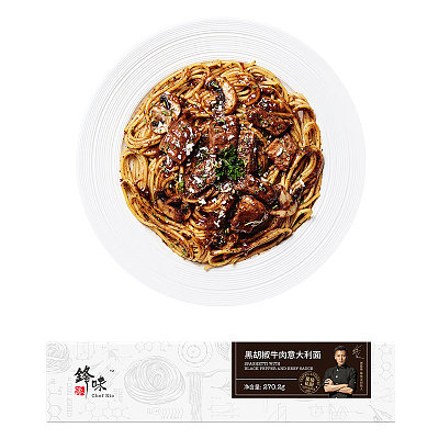 锋味 黑胡椒牛肉意大利面 300.2g