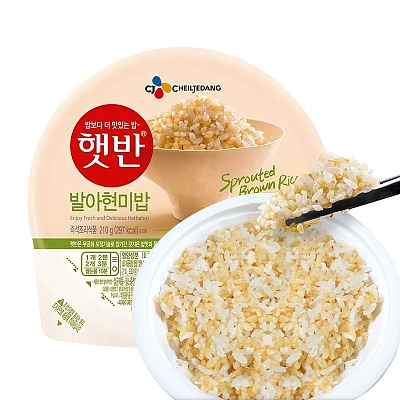 CJ Food 微波即食杂粮米饭 210g*3个/盒 630g