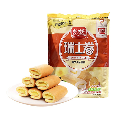 盼盼 瑞士卷 香橙味 240g