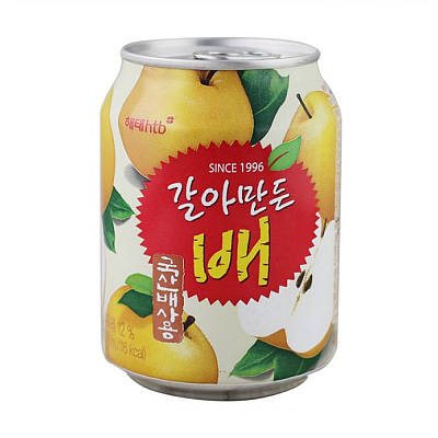 海太 梨味果汁 含果肉 238ml