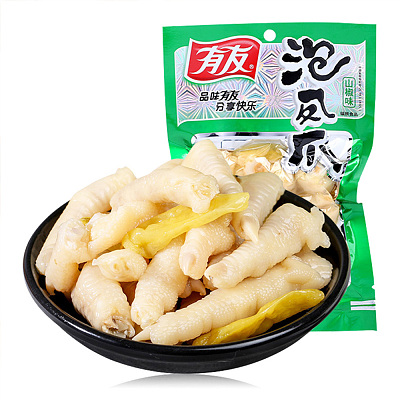 有友 泡椒凤爪 山椒味 160g