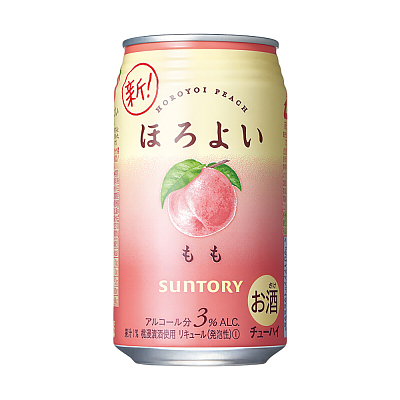 三得利 桃子酒 酒精含量3% 350ml