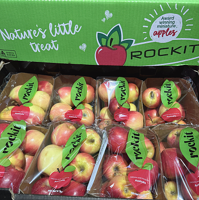 【原箱】澳洲火箭小苹果 Rockit Mini Apple 8盒 约8kg