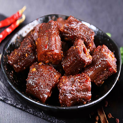 【鲜】赖记冷吃 香辣鸭脖 约240g