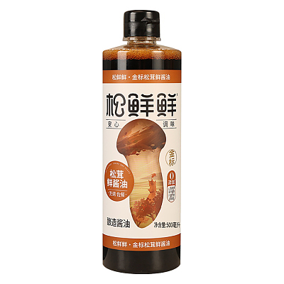 松鲜鲜 松茸鲜酱油 490ml