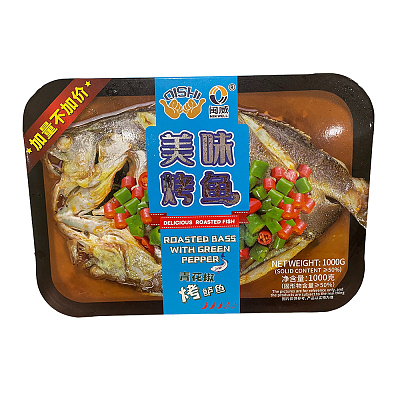 【冻】Oishi Food 青花椒烤鲈鱼 约1kg