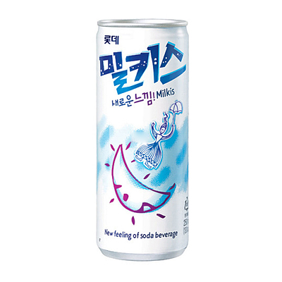 乐天 Milkis 乳酸菌气泡饮料 铁罐装 250ml