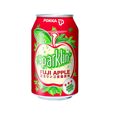 Pokka 富士苹果气泡水 325ml