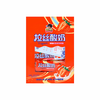 萌小帅 拉丝酸奶糖 390g （3种口味随机发货）