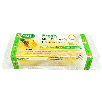 泰国空运新鲜小菠萝肉 Fresh Pineapple 1盒