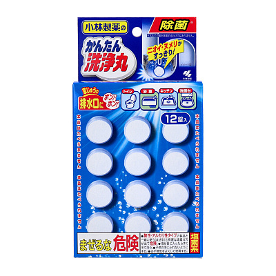 小林制药 排水管道 清道夫 12片