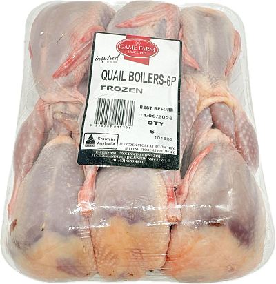 【冻】老鹌鹑 Quail Boilers 6pcs