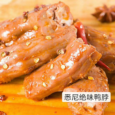 【鲜】绝味 甜辣鸭脖 300g