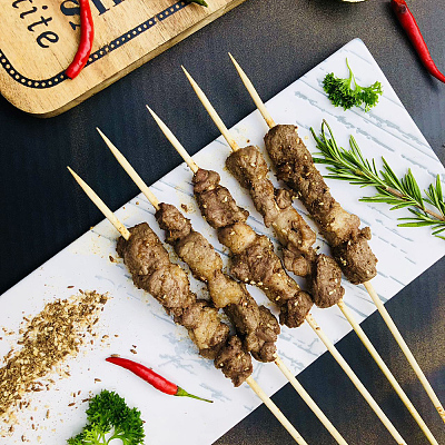 【冻】L&C 烧烤羊肉串 已腌制 20支 800g