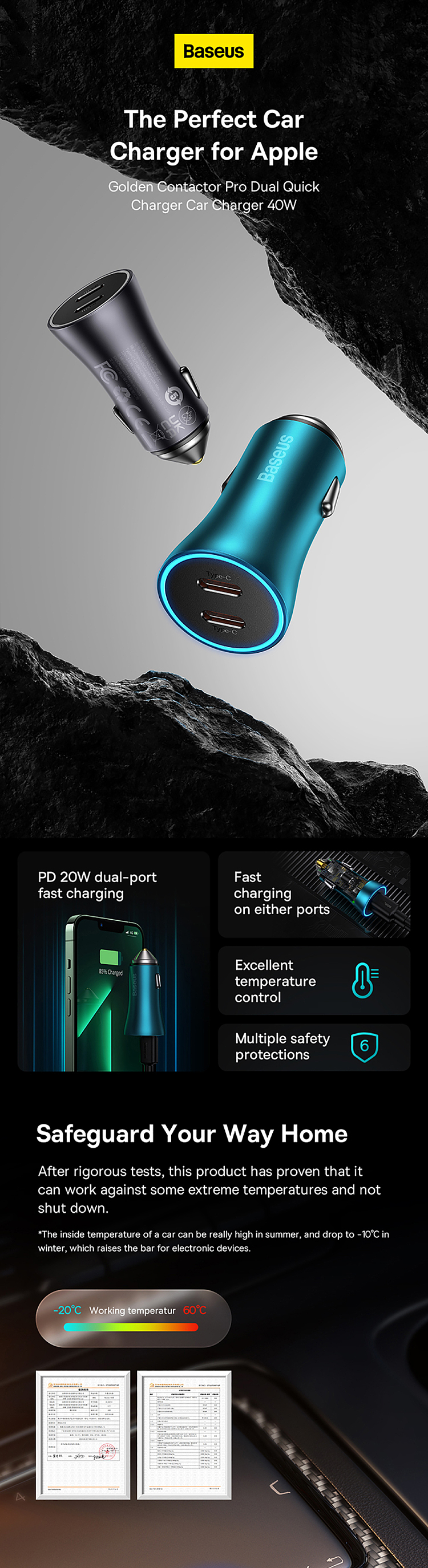 best-gold-dot-pro-dual-fast-charger-car-charger-cc-40w-dark-gray-1