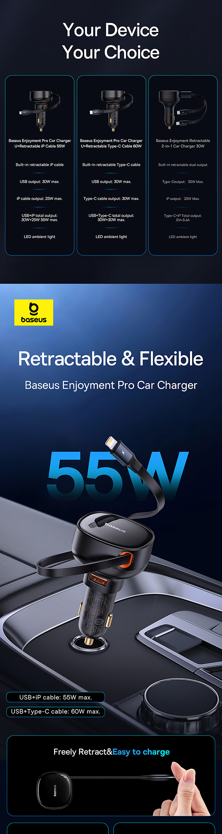best-way-pro-car-charger-utype-c-retractable-cable-60w-obsidian-black-1
