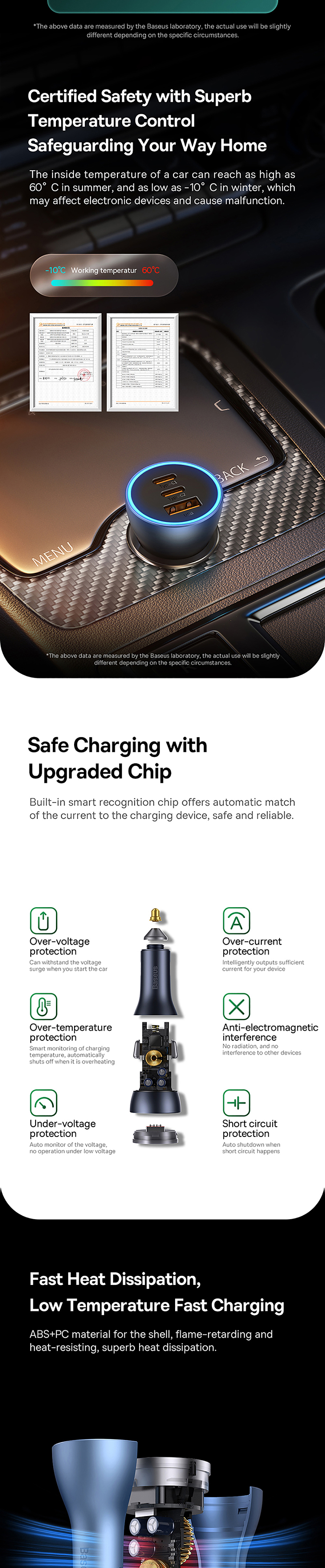 best-gold-dot-pro-triple-fast-charger-car-charger-ucc65w-dark-grey-3