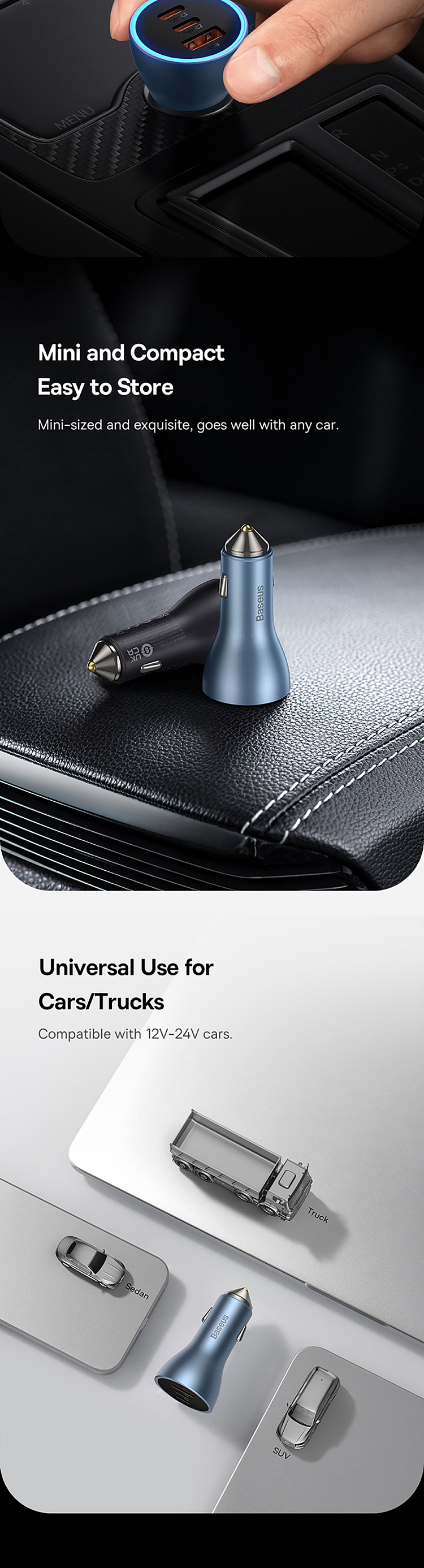 best-gold-dot-pro-triple-fast-charger-car-charger-ucc65w-dark-grey-5