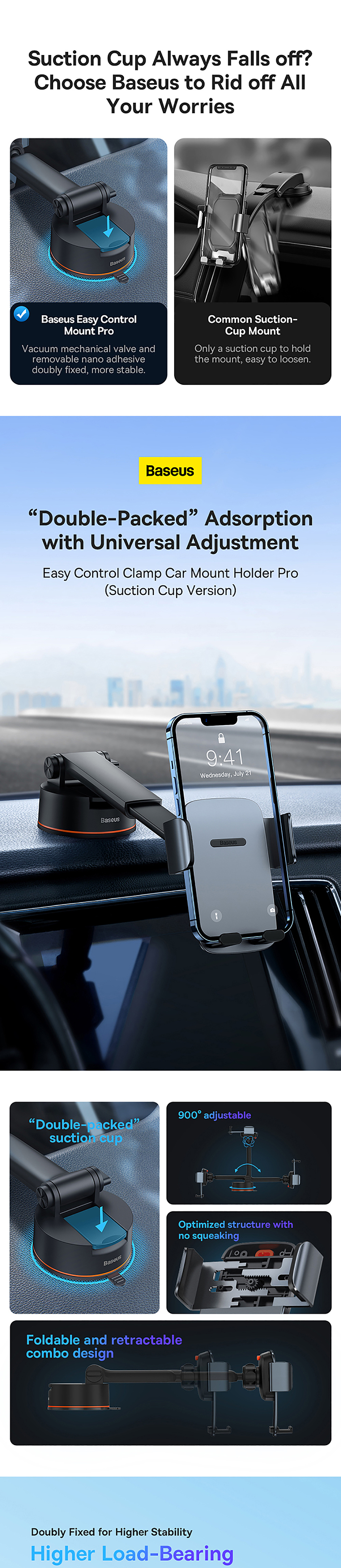 best-easy-control-pro-clip-on-car-phone-holder-suction-cup-edition-foh-1