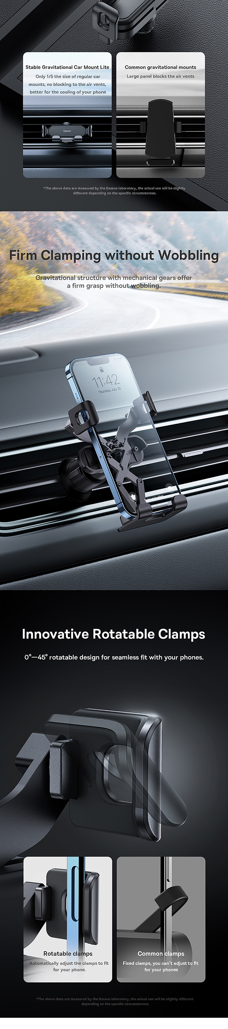 best-stability-lite-gravity-car-mount-air-vent-edition-black-2