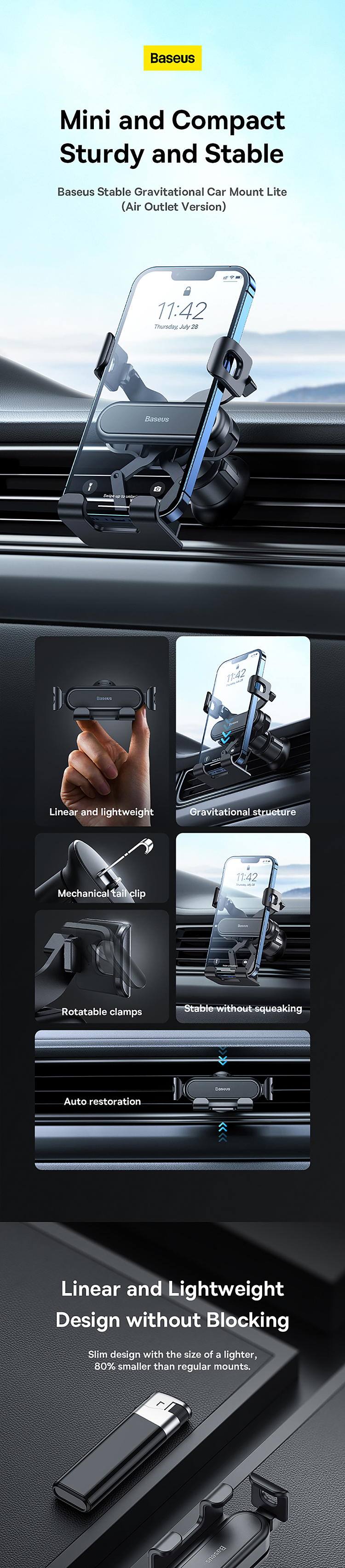 best-stability-lite-gravity-car-mount-air-vent-edition-black-1